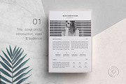 Media Kit Template - 3 Pages, a Resume Template by Leo Resume (Thumbnail 2 of 6)