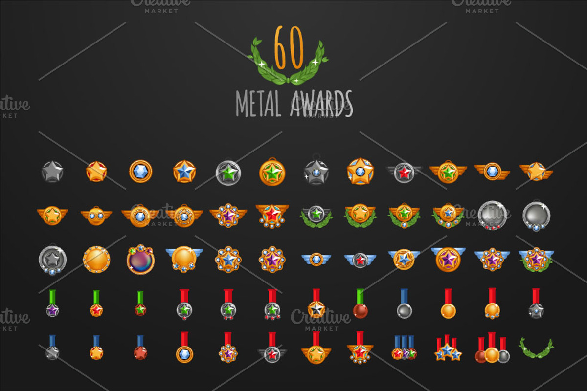 60 x Metal Awards