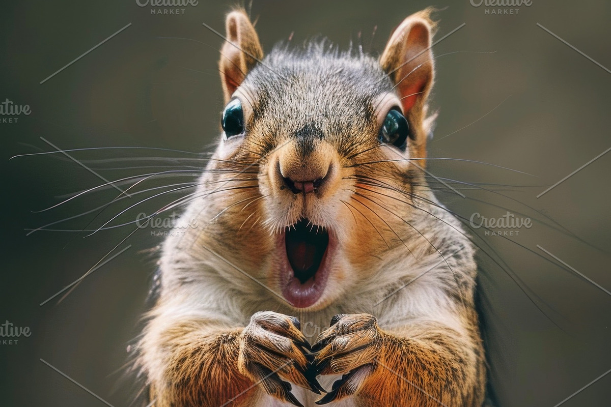 236 surprised animals, an Animal Photo by Handmadefont (Photo 175 of 241)