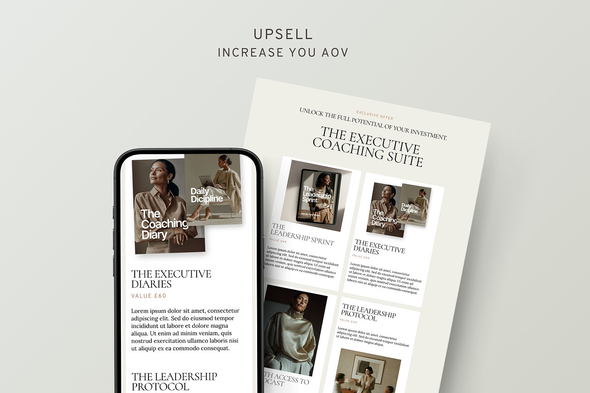Systeme.io Business Foundation Kit, an UI Kit Template by Alter Edit (Photo 9 of 17)
