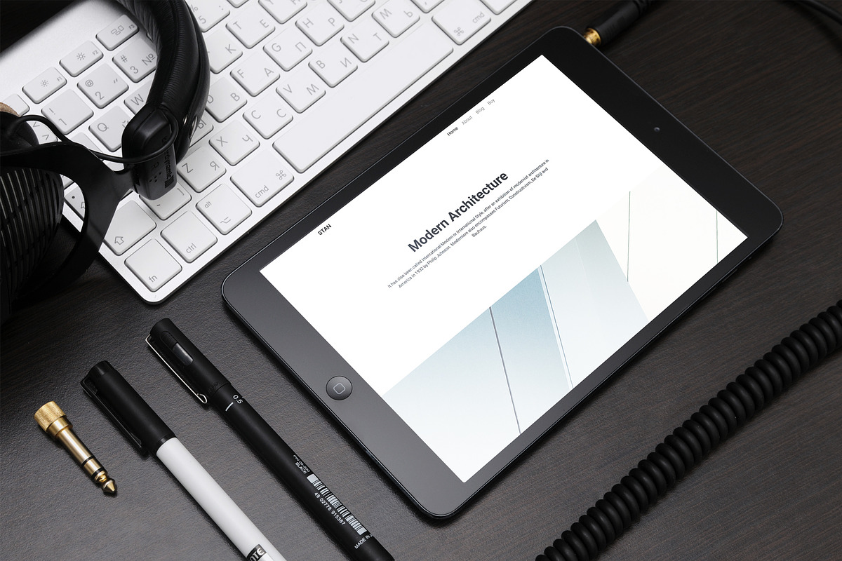 Stan - Portfolio WordPress Theme, a WordPress Template by Themeside (Photo 2 of 4)