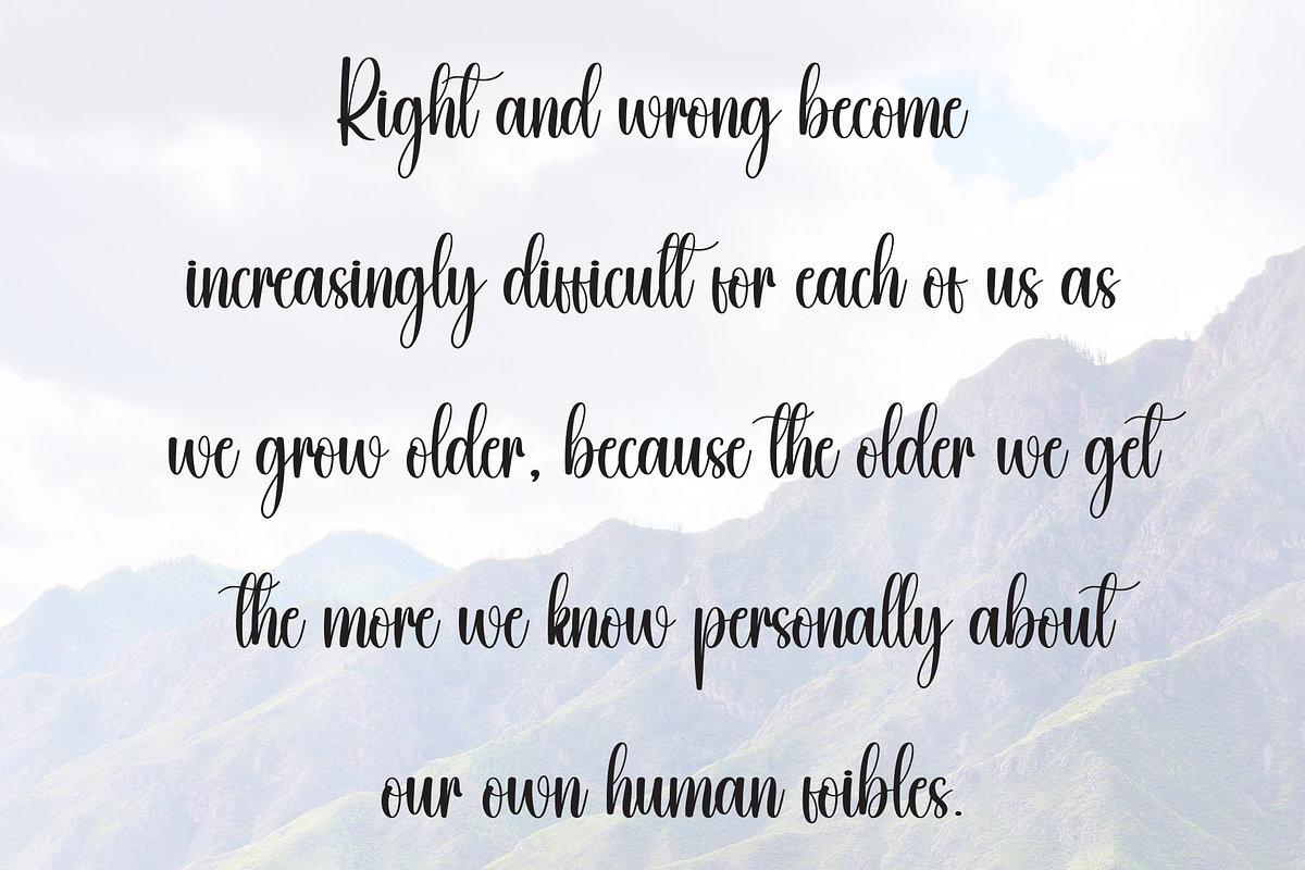 Sometimes | Script Font, a Handwritten Font by Scratchones (Photo 6 of 9)
