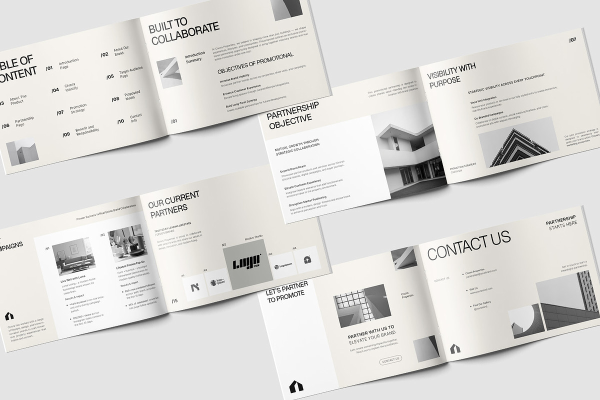 Project Business Proposal Template, a Brochure Template by TMint Play (Photo 2 of 8)