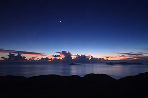 Beautiful Twilight Seascape, a Nature Photo by Hamza067