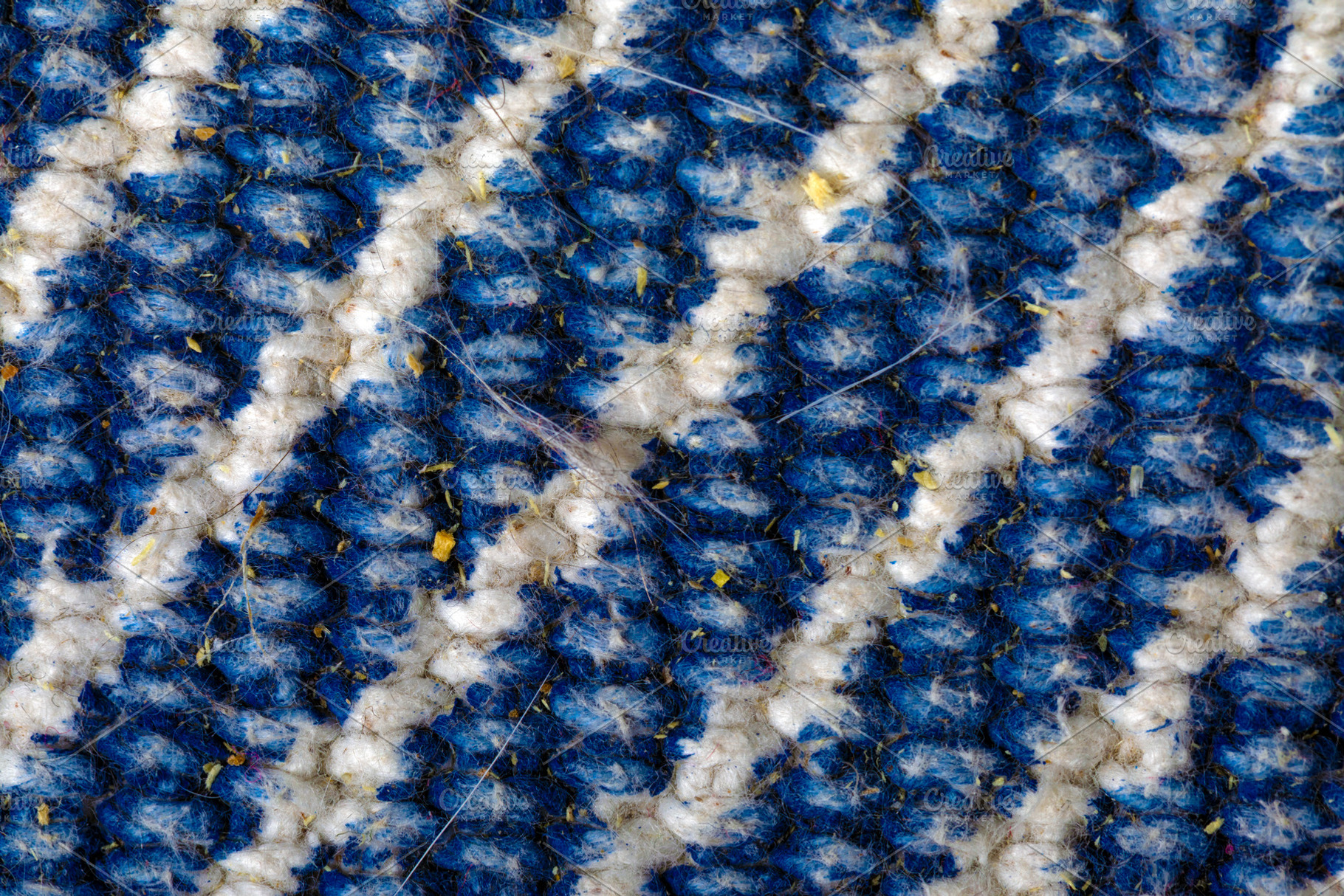 Blue and White Woven Textile, a Background Photo by Ales Munt