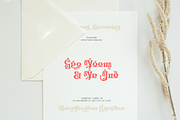 Asulvoya - Korean Font Style, a Blackletter Font by TypeClassHeroes (Thumbnail 7 of 10)