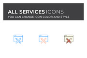Most Essential Services Icons, an Icon by DeepDesign (Thumbnail 5 of 6)