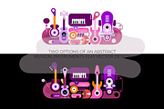 Abstract Musical Instruments, an Illustration by danjazzia (Thumbnail 1 of 3)