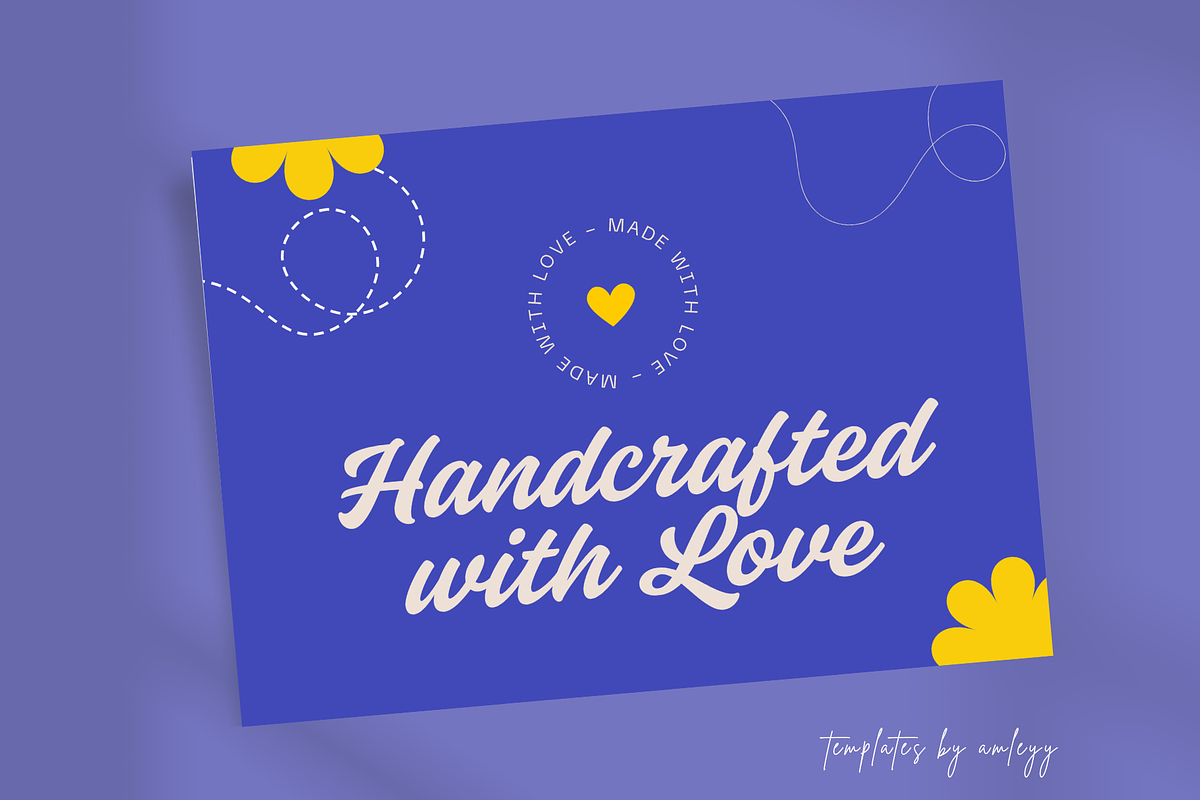 Thank you card template canva, a Card Template by Elegant_Studio44 (Photo 5 of 6)