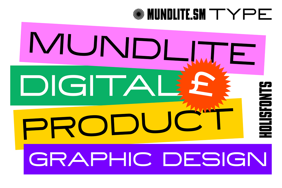 Mundlite Font Bundles, a Sans Serif Font by 24Design Studios (Photo 6 of 24)