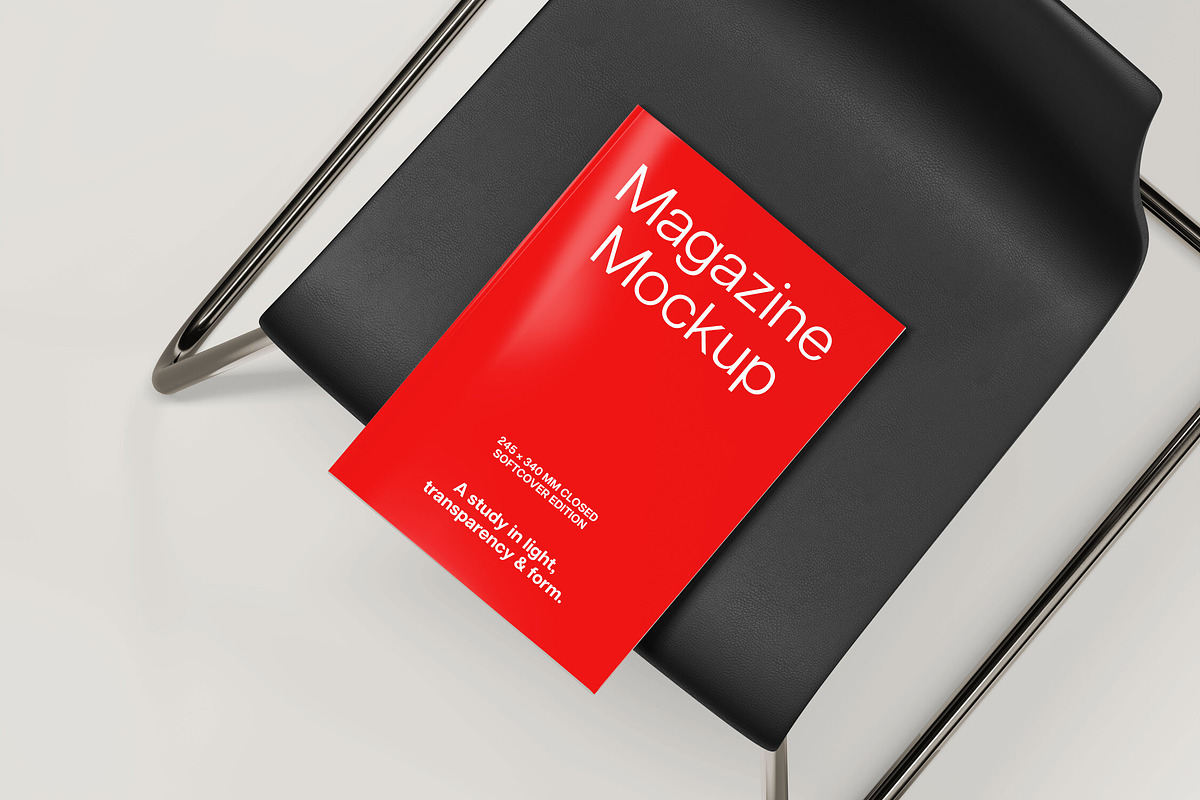 Glossy Magazine Mockup, a Books & Magazine Mockup by pixelbuddha.net (Photo 4 of 6)