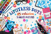 Limitless Dots, Pattern Pack, a Pattern Graphic by Stella's Graphic Supply (Thumbnail 1 of 5)