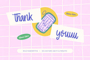 Chiller Sumer Bold Handwritten, a Script Font by Letterena Studios Script (Thumbnail 15 of 15)
