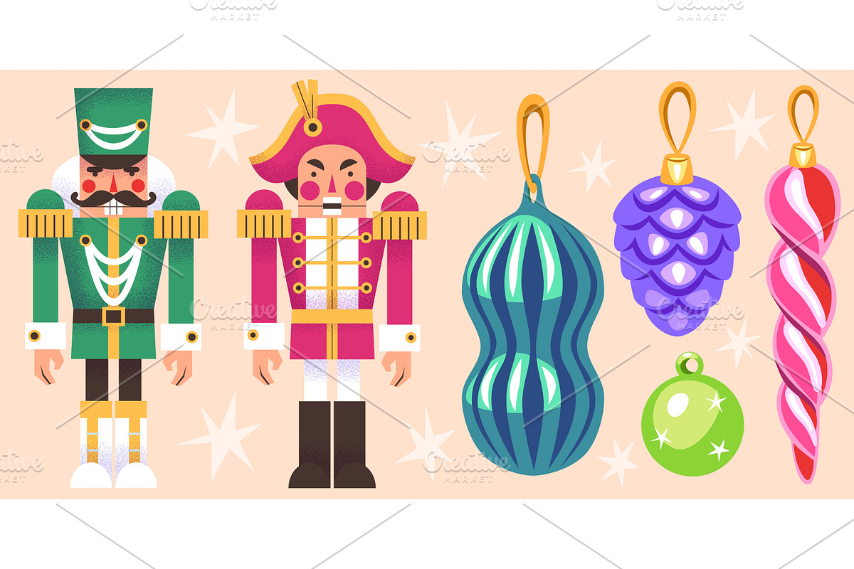 Nutcracker holiday collection., an Object Illustration by art PVP - market