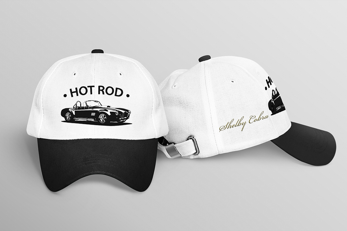 T-Shirt Print of Hot Rod Cobra Car, a Transportation Illustration by Plaid4You (Photo 9 of 10)