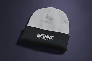 Beanie Hat Mock-up