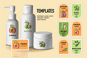 Vegetable Designs. Retro Templates, a Food Illustration by Lettering_Logo (Thumbnail 3 of 15)