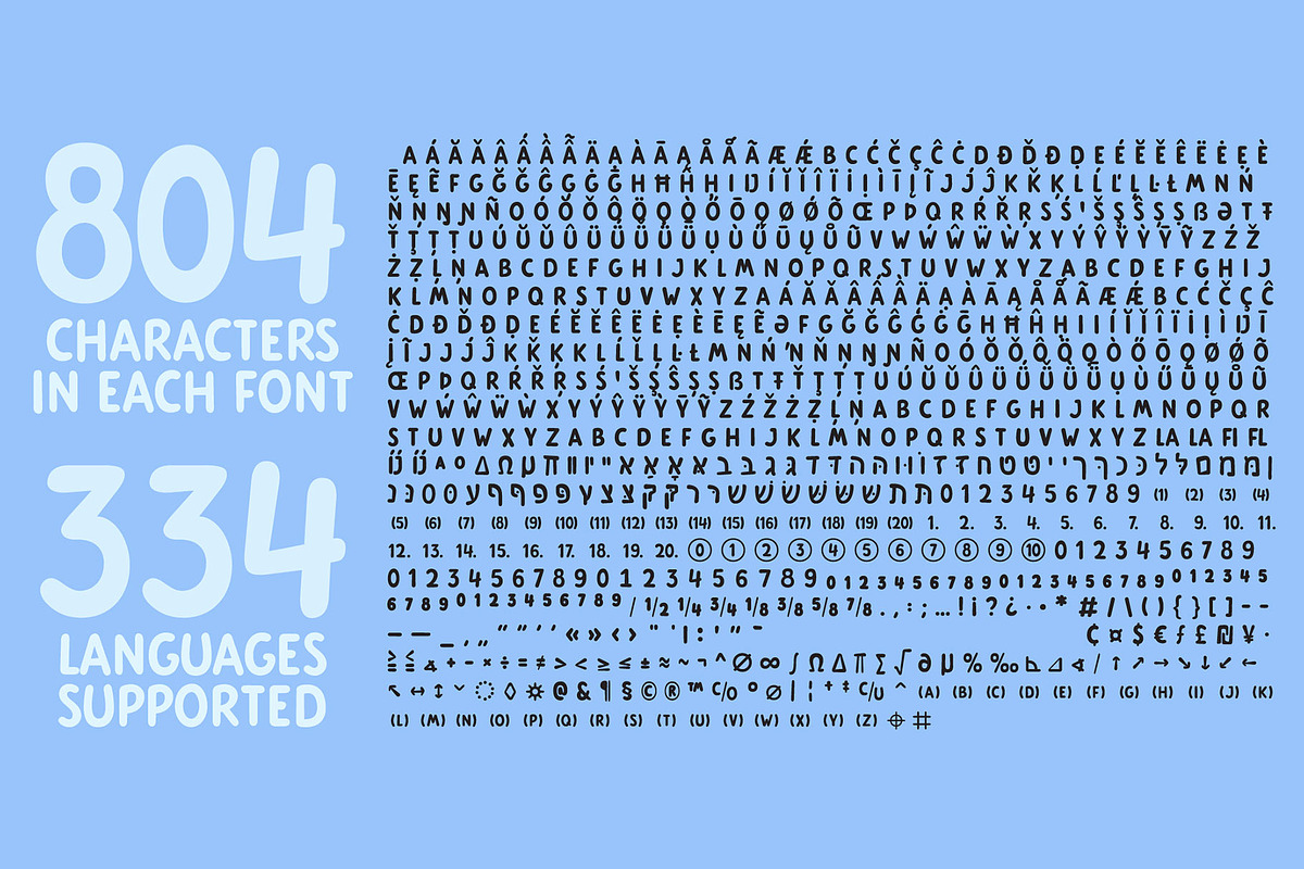 Cartooner Display Font Family, a Sans Serif Font by FansyType (Photo 8 of 9)