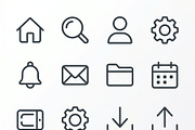 vector Bunles Designer Icon Set, an Outline Icon by adenpinkstore (Thumbnail 9 of 14)