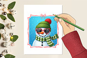 Christmas Coquette Frame Clipart, an Illustration by Design Market (Thumbnail 6 of 6)