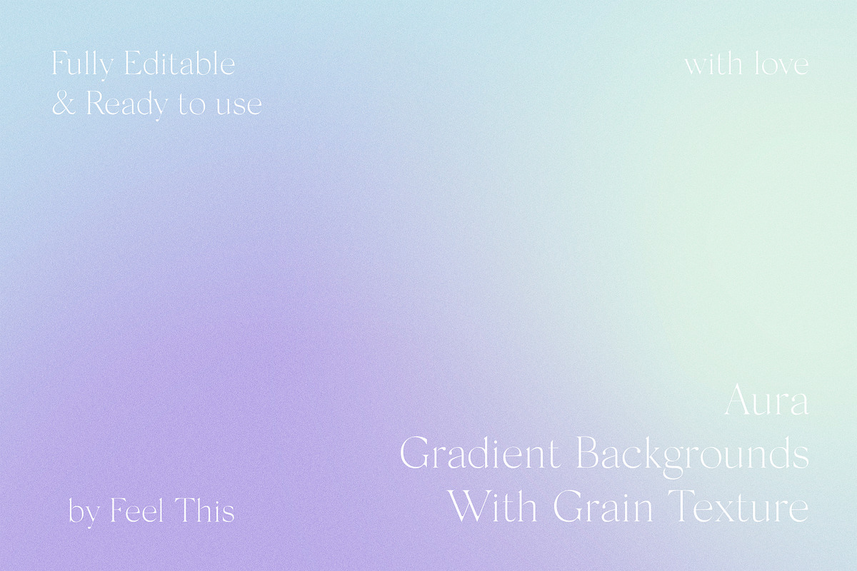 Aura Grainy Gradient Textures PS, an Object Graphic by Feel This (Photo 6 of 19)
