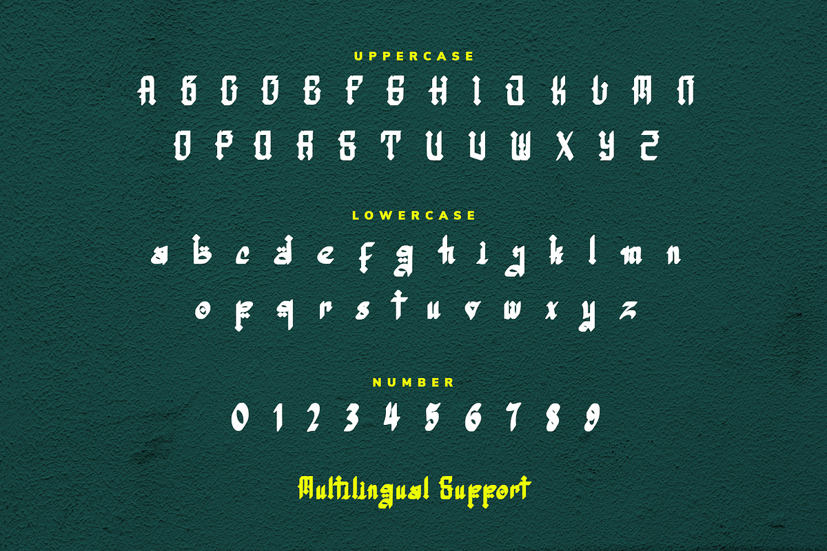 Assyam - Arabic Themed Typeface preview 3