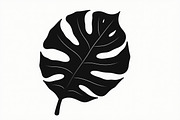 Stylized Monstera Leaf Bundle, an Illustration by hafijul (Thumbnail 2 of 9)