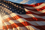 Flag of the United States., a Decorative Illustration by Handmadefont (Thumbnail 3 of 10)