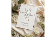 Wooden Tray Invitation Mockup, a Mockup by MockupWizard (Thumbnail 3 of 3)