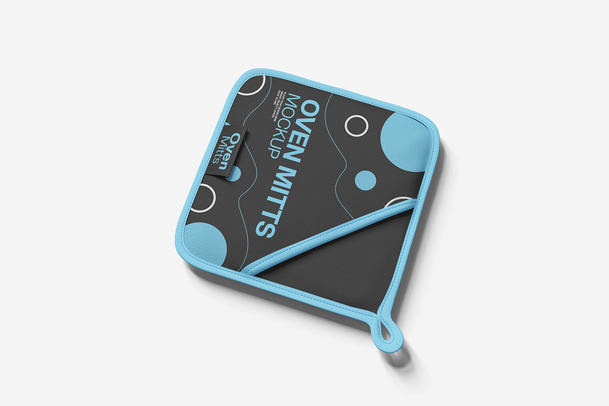 Oven Mitts Mockup, a Product Mockup by Indah (Photo 3 of 6)