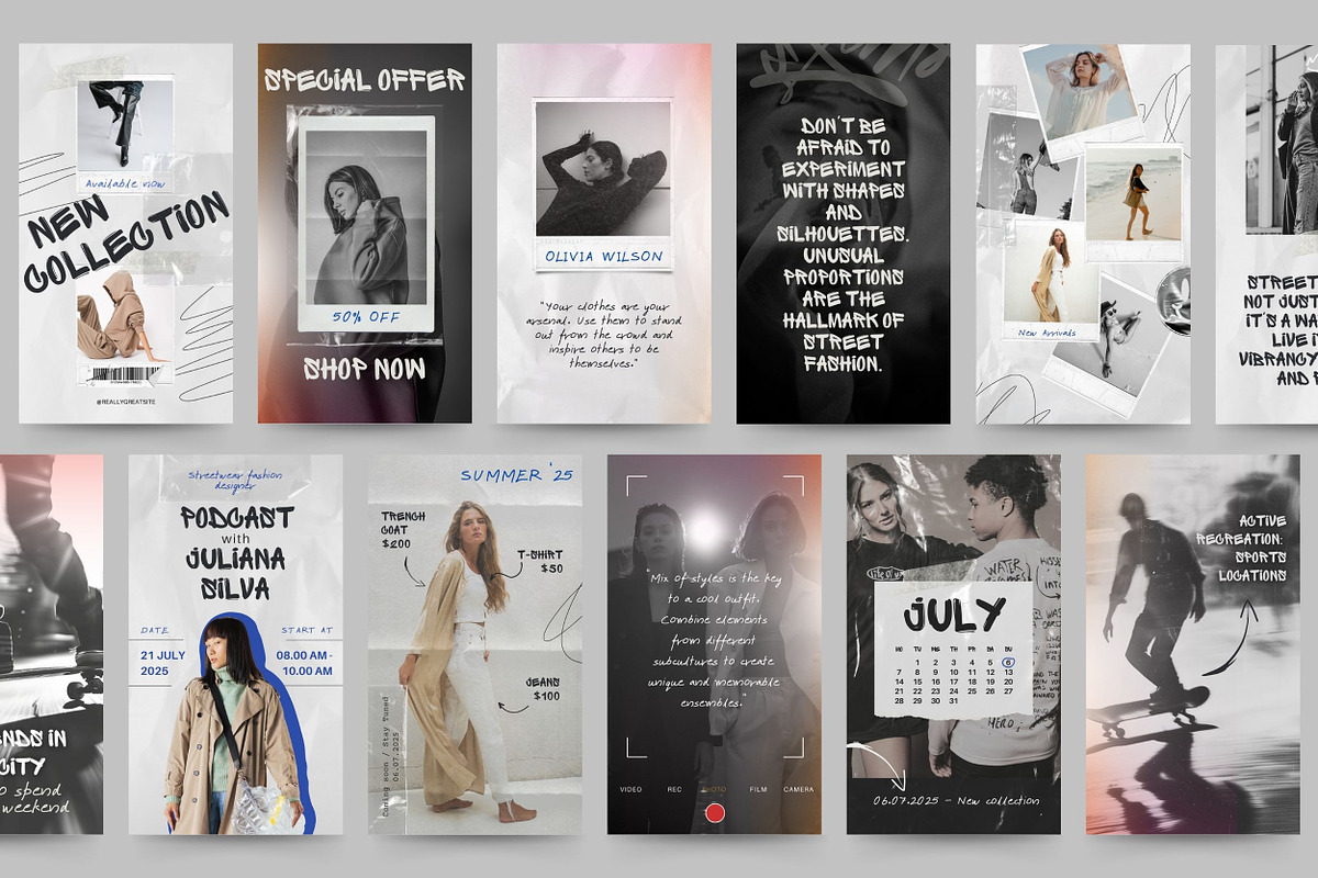 Modern Instagram Templates Canva, a Social Media Template by InstaDesignPro (Photo 6 of 8)