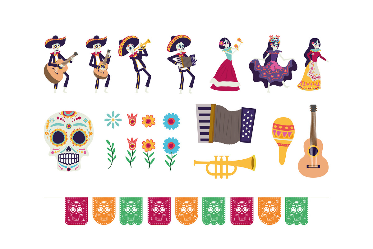 Dia de Muertos Set