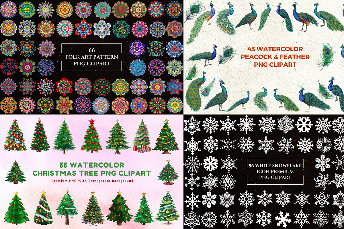 4689+ PNG's Clipart Elements Bundle, an Object Graphic by AN Productions (Photo 10 of 29)