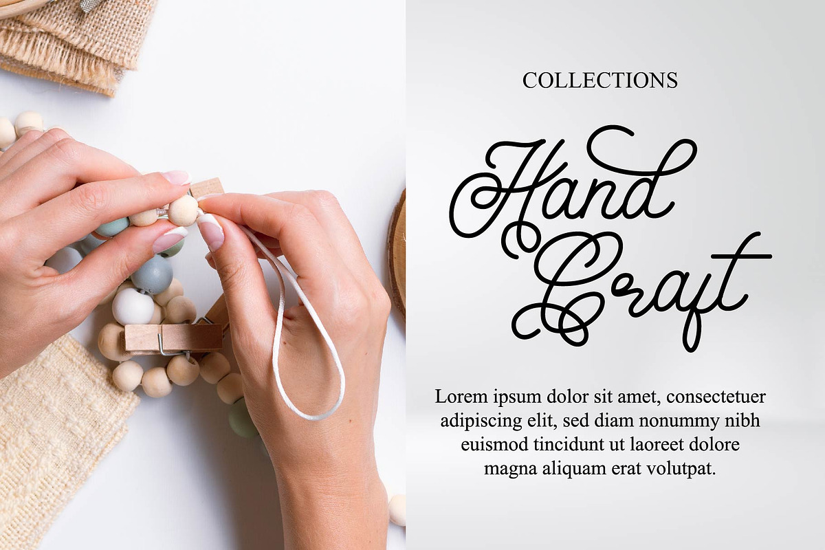 Kamala - Script Font, a Script Font by Densu Creative (Photo 3 of 9)