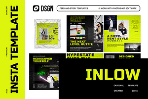 Inlow Urban Instagram Template