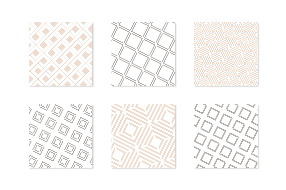 Bold Seamless Patterns Set, a Pattern Graphic by Curly_Pat (Photo 4 of 9)