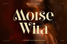 Morsewira Elegant Serif Font