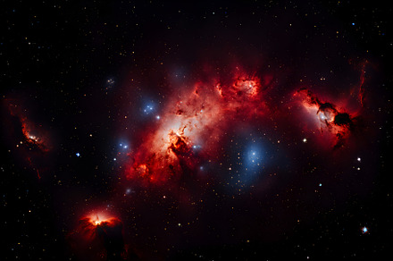 Beautiful cosmic nebula., a Nature Photo by Rov.7