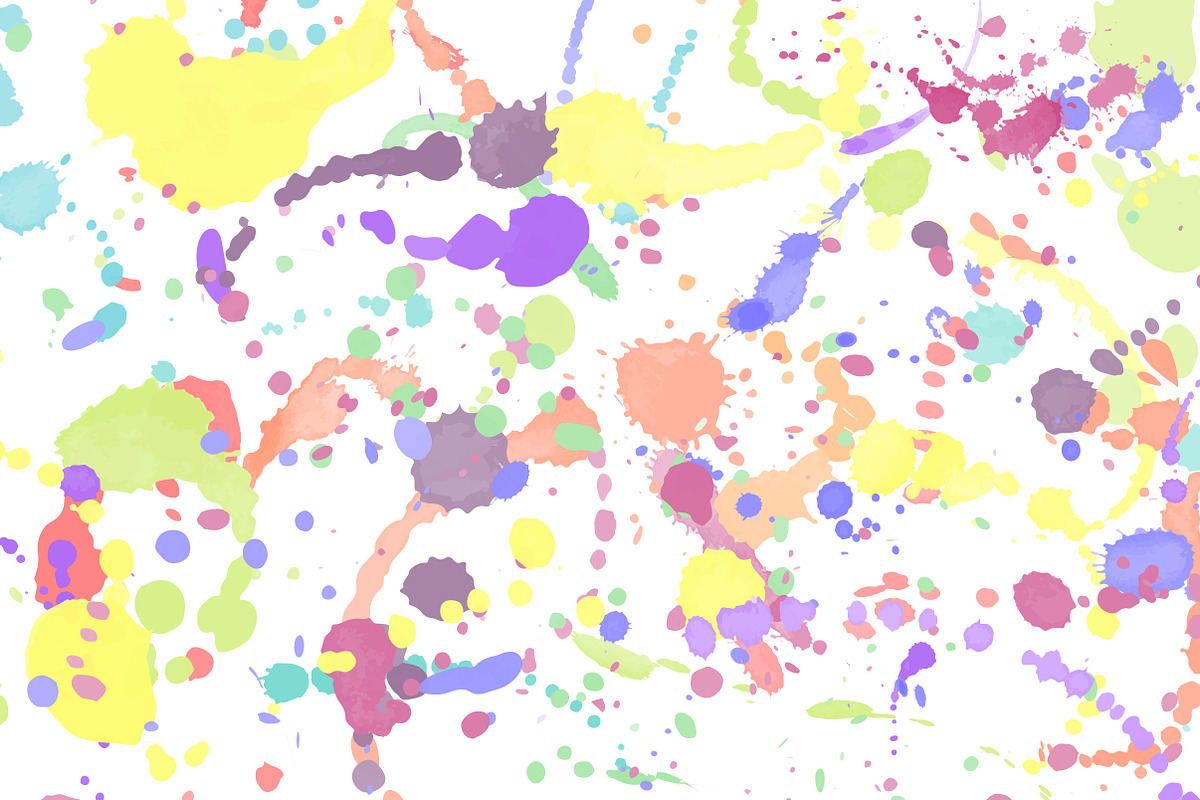 set of 223 watercolor vector brushes, a Brush Add-On by Asyndrom (Photo 4 of 4)