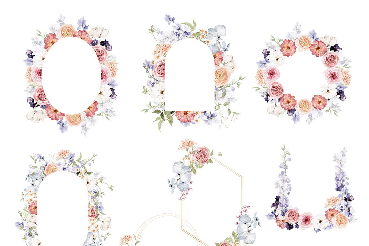 Watercolor Flower - Calm Blossom, a Decorative Illustration by Beigetime (Photo 10 of 16)