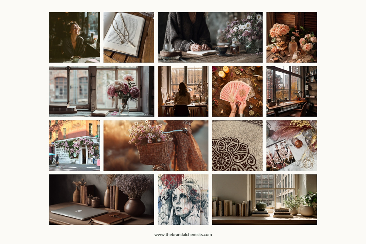 Vintage Vibes Brand System + UI Kit, an UI Kit Template by The Brand Alchemists (Photo 8 of 12)