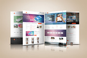 Modern Website Presentation Mockup, a Device Mockup by RgraphicsDesign (Thumbnail 3 of 5)