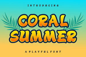 Coral Summer, a Font by Limited.studio