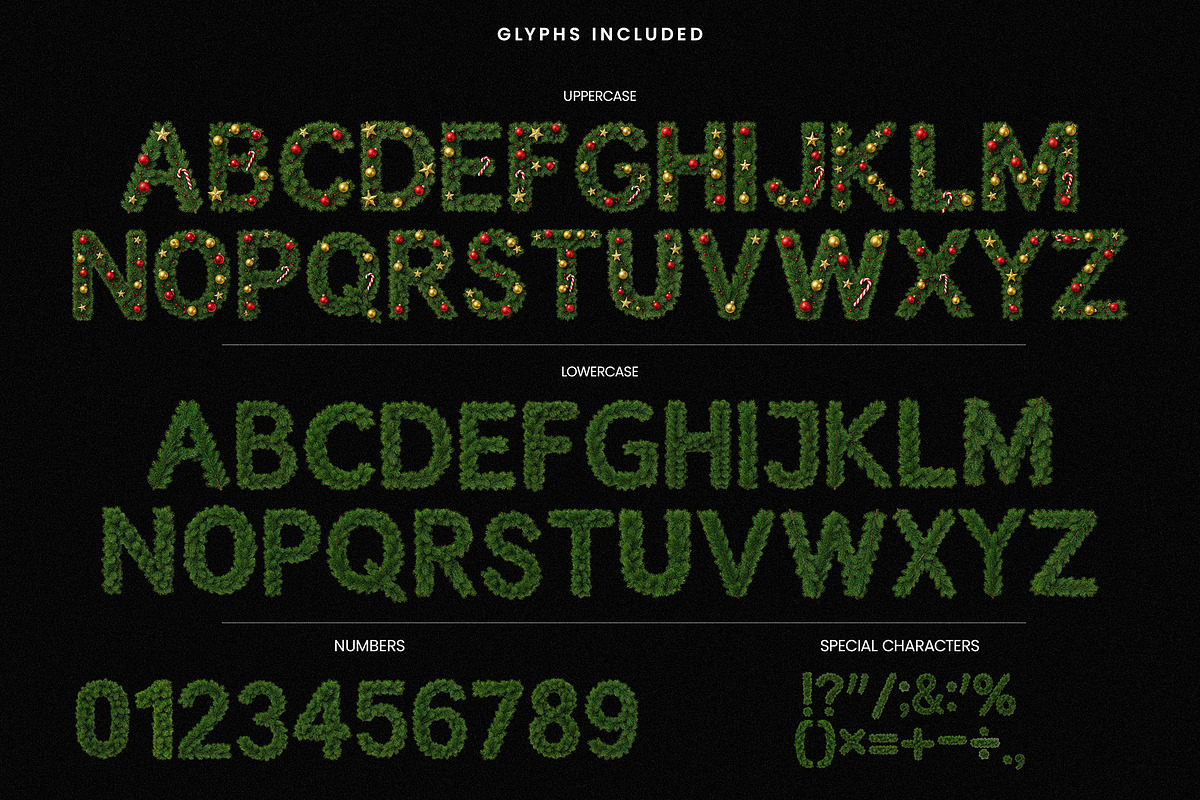 Xmas Joy - Christmas Holiday Font, a Font by AndrewPixelType (Photo 2 of 10)