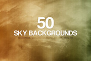 50 Sky Backgrounds, a Texture Graphic by Orange Fox (Thumbnail 1 of 5)