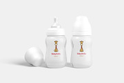 Baby Bottle Mockup, a Mockup by Alolieli Studio (Thumbnail 4 of 4)