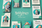 Brohoney Modern Serif Typeface, a Serif Font by alit design (Thumbnail 14 of 18)