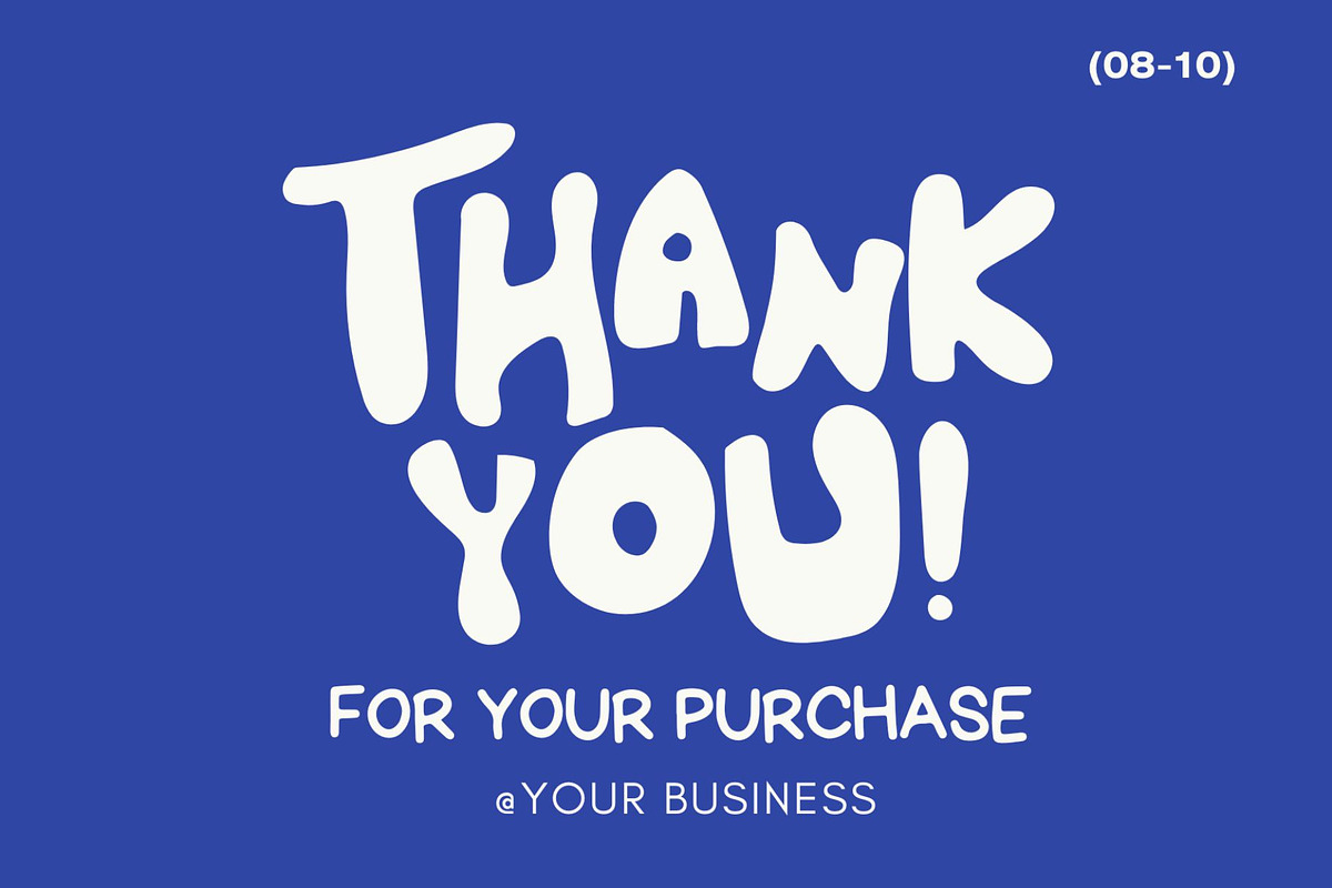 Card Template Thank You, a Graphic by Dheny Designer (Photo 9 of 11)