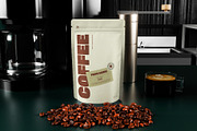 Standing Pouch Coffee Mockup, an Advertising Mockup by herutage (Thumbnail 2 of 4)