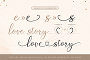Me  You Forever - Lovely Font Duo, a Script Font by Sensatype (Thumbnail 4 of 16)